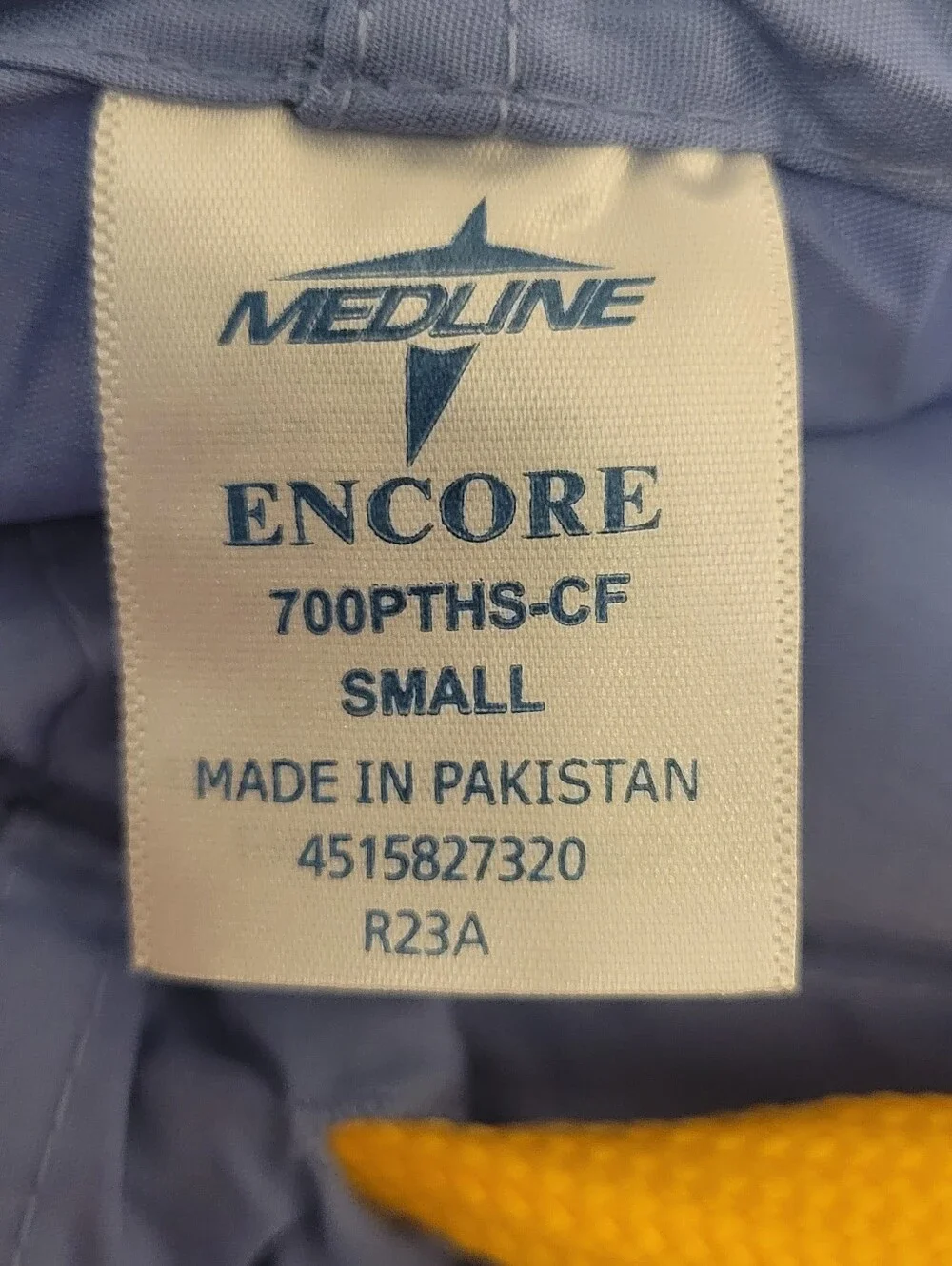 Medline Encore Light Blue Scrub Pants - Set of 3, Unisex, Small, NWOT